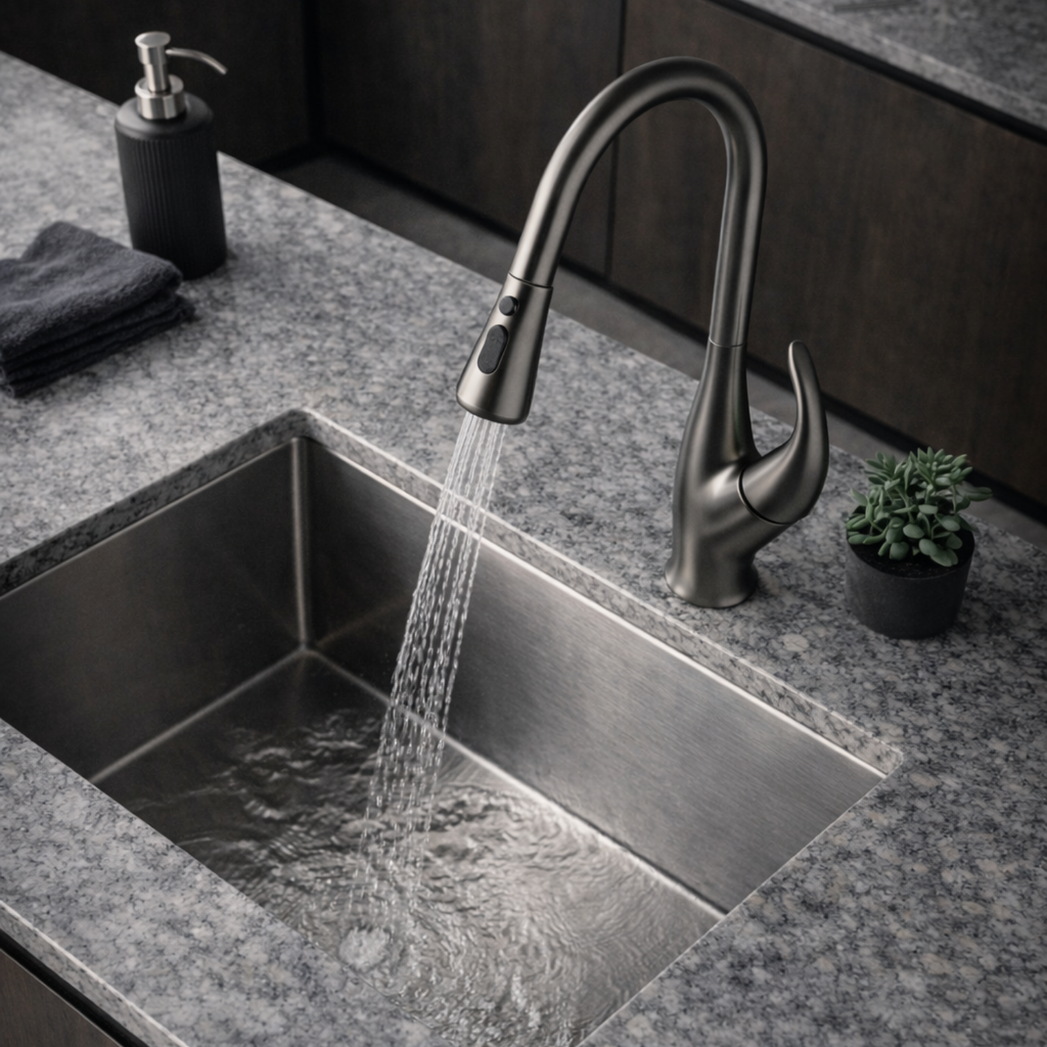 cortenvale-dorix-pull-down-kitchen-faucet-graphite-grey-installed-angle-4
