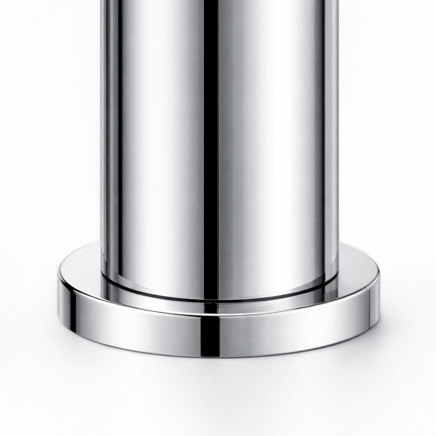 Cortenvale KNOTA bathroom basin tap in Polished Chrome — studio shot, solid brass, WRAS approved