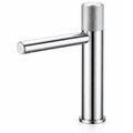 Cortenvale KNOTA bathroom basin tap in Polished Chrome — studio shot, solid brass, WRAS approved